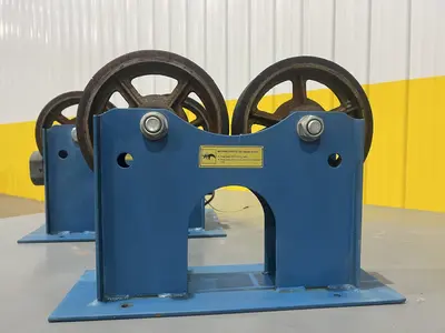 1300 LBS LACROIX POWERED & IDLER TANK TURNING ROLLS: STOCK #18445