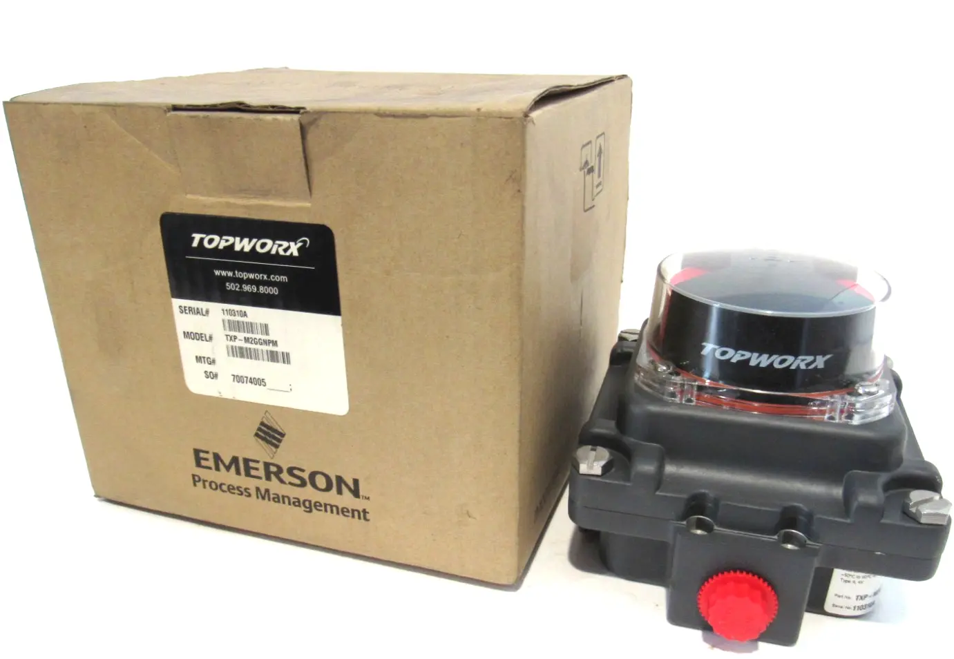 NEW TOPWORX / EMERSON TXP-M2GGNPM LIMIT SWITCH BOX TXPM2GGNPM