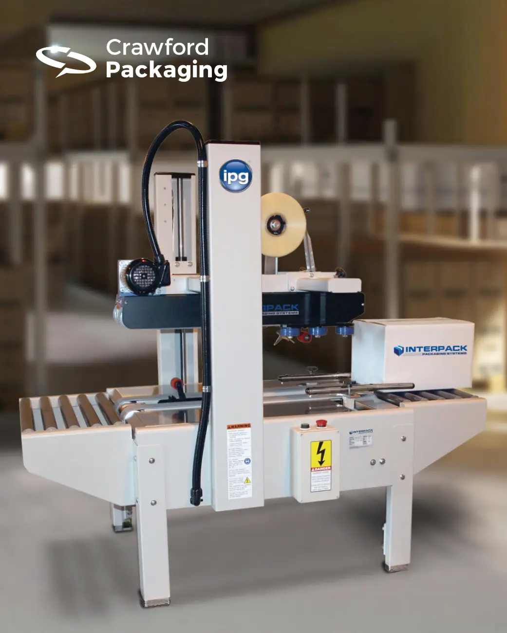 New | in-Stock 2026 Intertape Polymer USA2324-TB/2" Case Sealers Ontario CA | Crawford Packaging #1423978