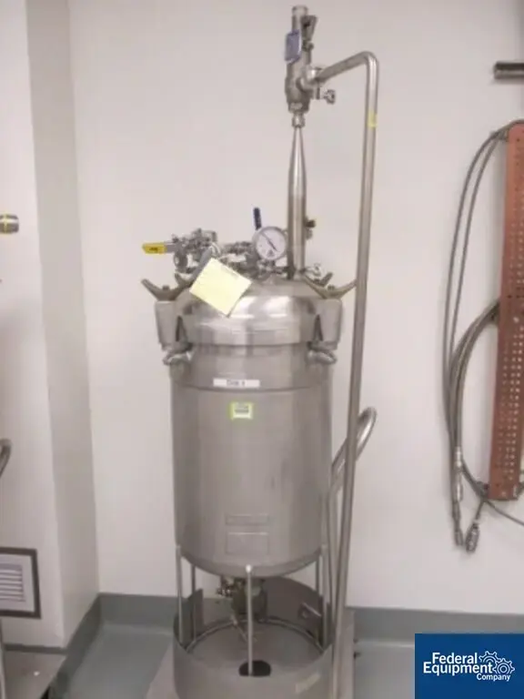 USED Alloy Products 100 Liter Alloy Products Receiver Tank, 316L S/S, 15#