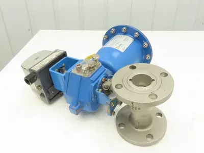Jamesbury Quadra-Powr X QPX2C/M Pneumatic Actuator 2" 5150 Stainless Ball Valve