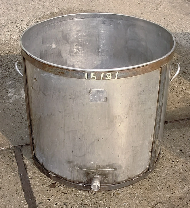 Used 90 GALLON MIXING TANK 90 GALLON Stainless Steel Tanks New Jersey US | Champion Trading Corporation #424594