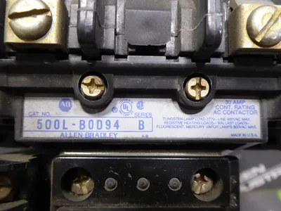 Allen Bradley 500L-BOD94 AC Lighting Contactor 30A Used
