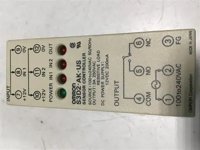 USED OMRON S3D2-AK-US