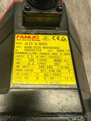 FANUC LTD. A06B-0235-B605#S000 Servo Motors | ESS Industrial Equipment Sales (6)