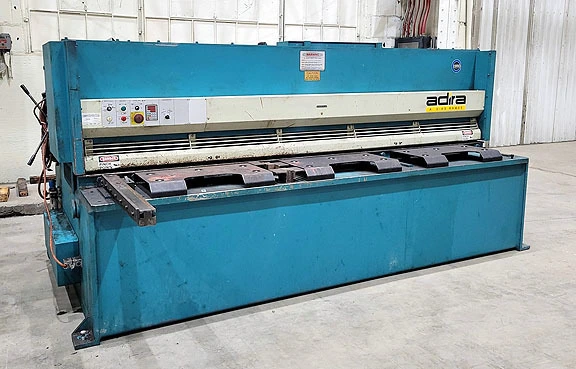 Used 2002 ADIRA GHS-0630 Power Squaring Shears (Inch) Michigan US | Ultimate Tube Bender Parts Plus 5 #201501