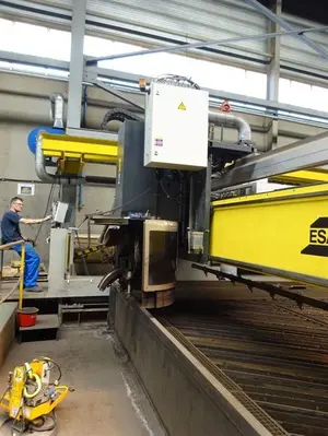 USED ESAB TELEREX TXB 8000 6100 X 40 000 MM