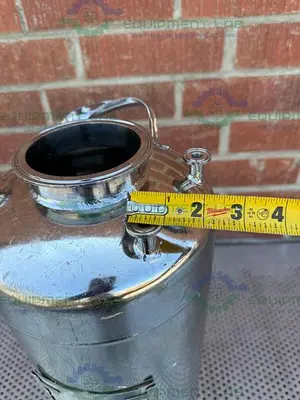 USED ALLOY PRODUCTS 15 LITER STAINLESS STEEL VESSEL 125 PSI W/ 4.5" OPENING