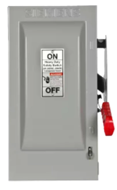 Siemens HF321N Disconnect Safety Switch, 30A 240VAC, 3-Pole, NEMA Type 1 [New]