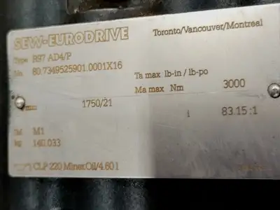 USED SEW-EURODRIVE R97 AD4/P