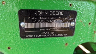USED 2015 JOHN DEERE 5055E