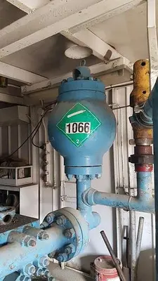 USED EMSCO F-650 TRIPLEX MUD PUMP
