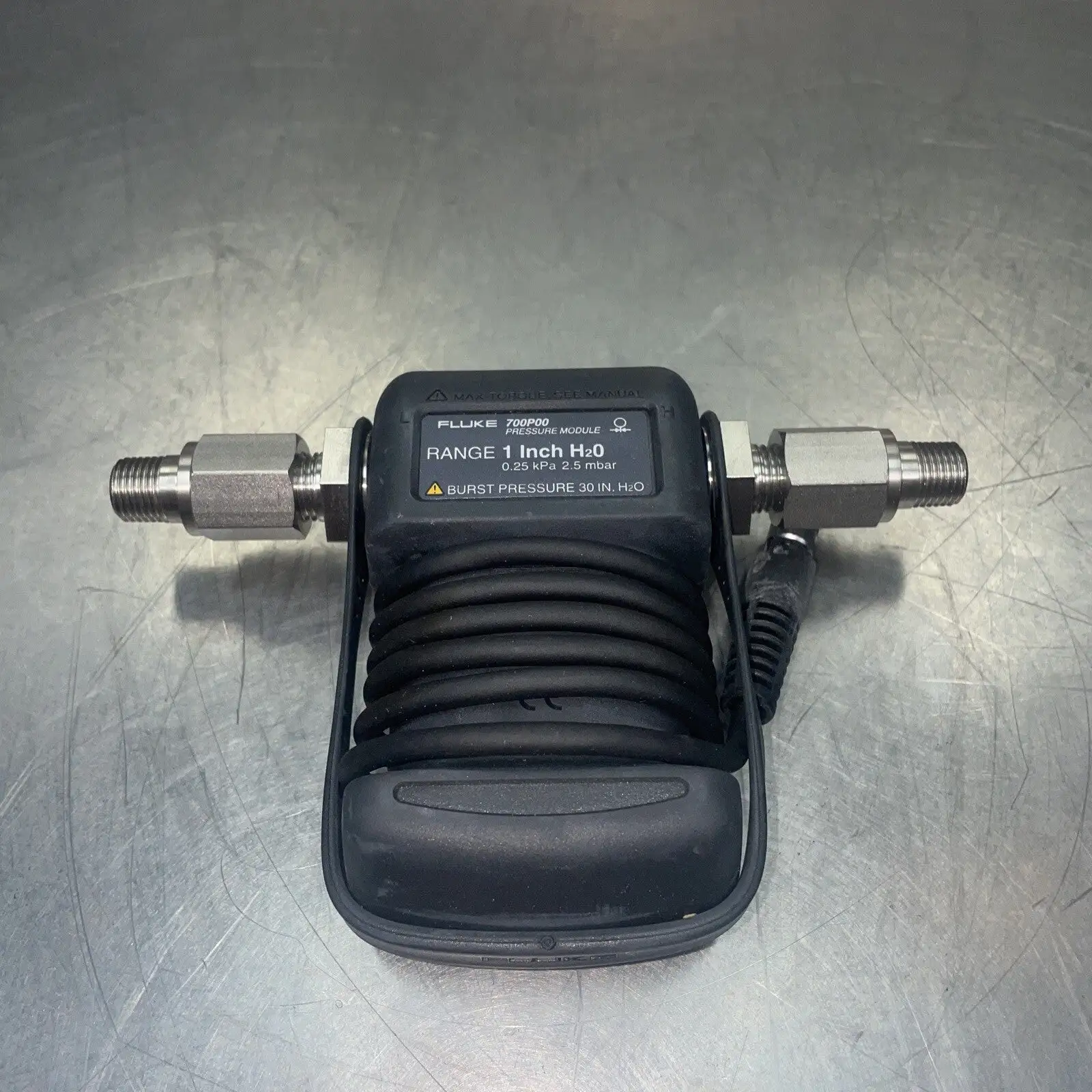 Fluke 700P00 pressure module 0.25 kPa 2.5mbar @DH