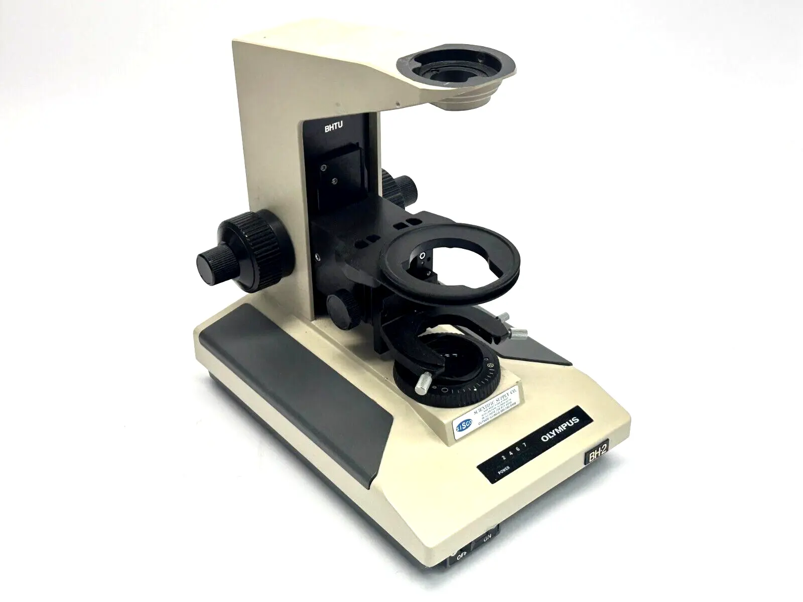 BH-2 BHTU | Olympus  Stand and 220907 Lamp w/Condenser Holder - Used
