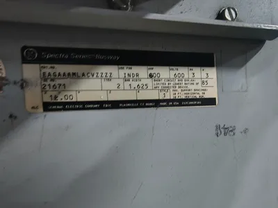 GENERAL ELECTRIC EAGAAAMLACVZZZZ Busway | ESS Industrial Equipment Sales (5)