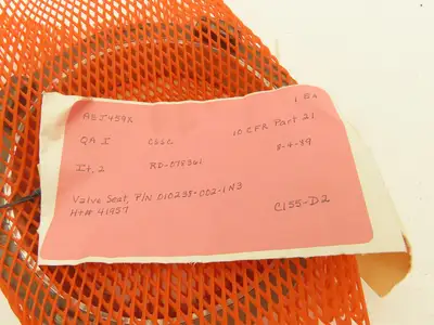 Masoneilan Dresser AEJ4549X Valve Seat 010238-002-IN3