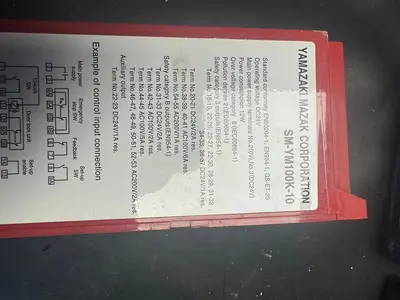 USED MAZAK SM-YM100K-10