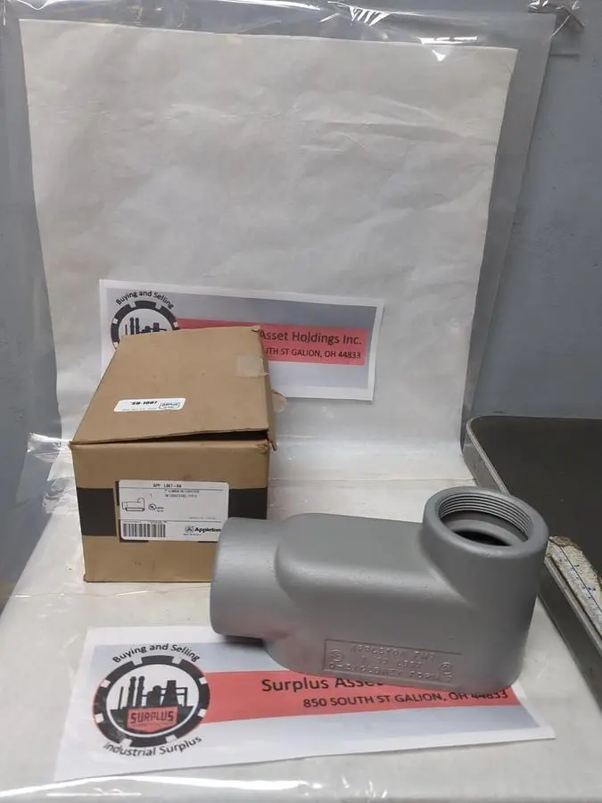 New | in-Stock APPLETON ELECTRIC LB67-SA Miscellaneous Equipment (Electrical & Power) Ohio US | Surplus Asset Holdings #1244094