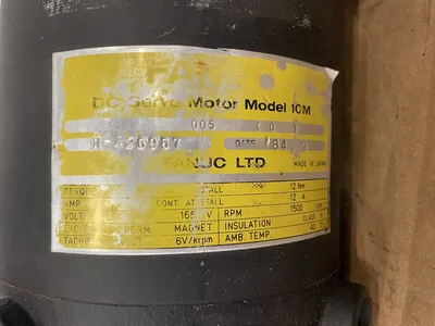 FANUC 10M DC Servo Motor M-426967 1500RPM 165V
