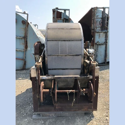 6 ft. Dia. x 3 ft. Eimco Continuous Vacuum Drum Filter