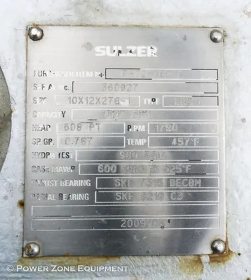 NEW SULZER 10X12X27G