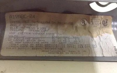 USED JOHNSON CONTROLS A19ABC-24