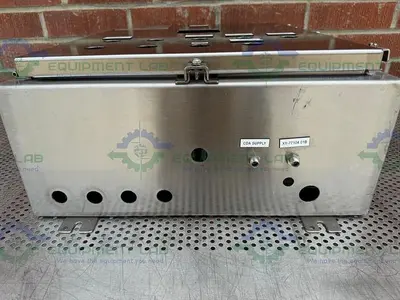 USED HOFFMAN A24H2008SSLP STAINLESS STEEL ENCLOSURE 24" X 10" X 20"
