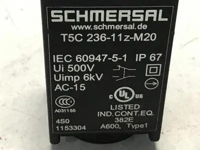 USED SCHMERSAL T5C236-11Z-M20