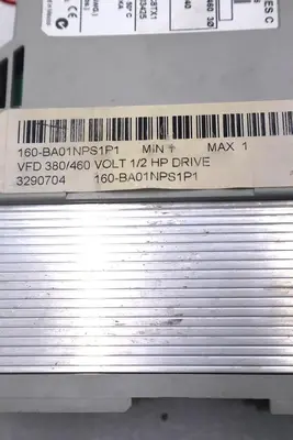 ALLEN BRADLEY 160-BA01NPS1P1 DRIVE SPEED CONTROLLER .5 HP 460V SER C IP20 K-520A