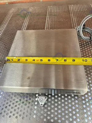 Used MINEBEA INTEC CAPS1U-20CC-LU STAINLESS STEEL SCALE 10X10 W/ MIS2UR-V2, 30 LBS Scales California US | Equipment Lab #1394834
