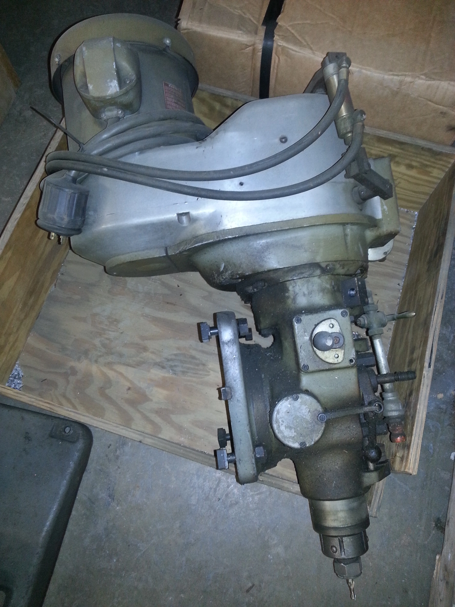USED BRIDGEPORT HEAD ONLY