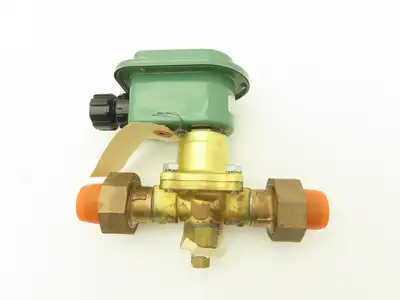Asco Redhat 8222D2 MO Solenoid Steam Valve 2-Way 50 PSI 1/2" Solder Connection