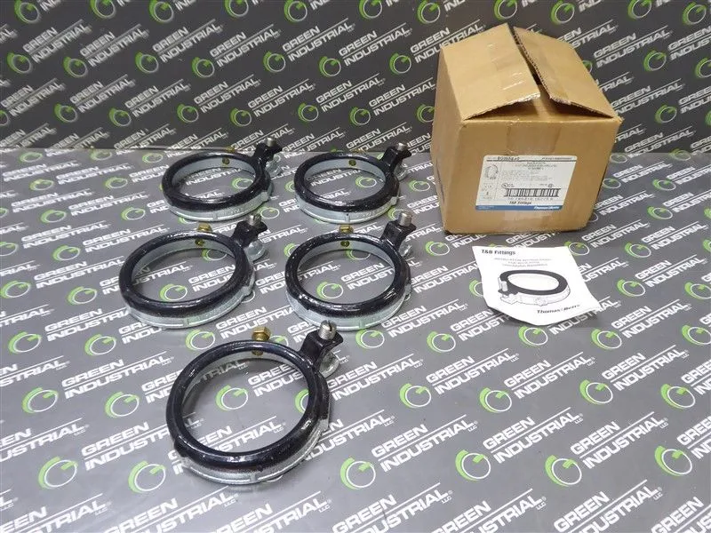 Box of 5 Thomas & Betts BG350-6-40 3.5" Insulated Grounding Bushings 6-4/0 New NIB
