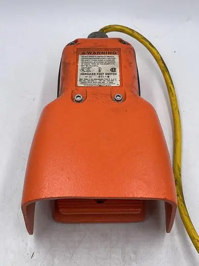 Used HERCULES HERCULES FOOT SWITCH 511-B Switch Parts | ND Industrial Surplus #1214142