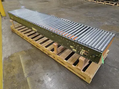 New | in-Stock 2018 INTELLIGRATED LIVE ROLLER CONVEYOR - V-BELT Roller Conveyors Wisconsin US | Packer City Sales #1297883