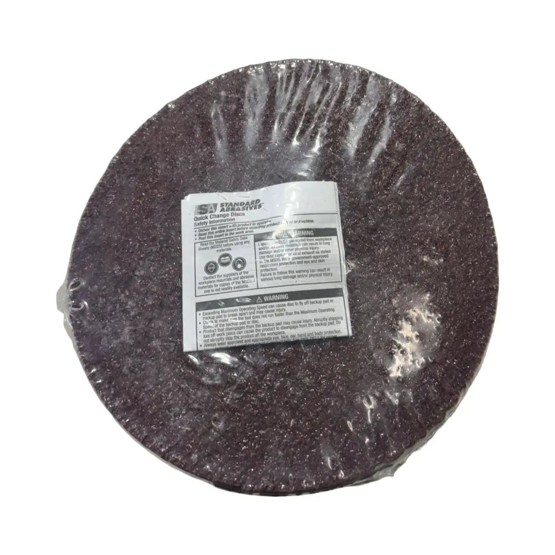 Standard Abrasives 7" x 5/8-11 Quick Change Surface Conditioning FE Disc MED 10pk