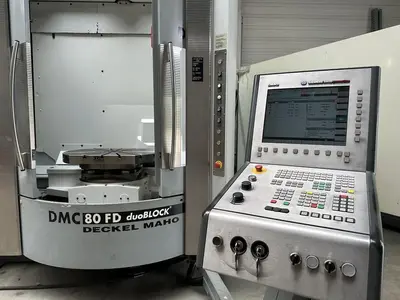 Used 2008 DMG DMC 80 FD DUOBLOCK DMG DMC 80 FD DUOBLOCK 5-AXIS MACHINING CENTER - MILLING & TURNING Universal Machining Centers Georgia US | Shub Machinery #177286