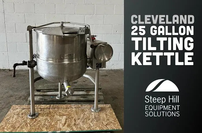 Used 1993 CLEVELAND KDL-25T Cooking Kettles | Steep Hill Equipment Solutions #773456