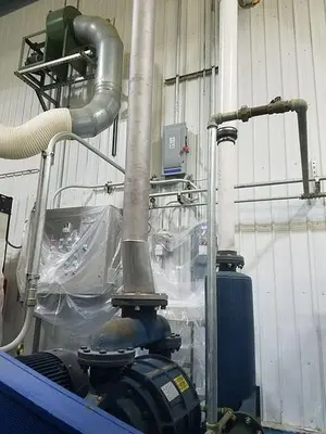 Filter, Rotary, Vac, 8' x 10', S/st, Precoat, MecKey Eng. #A743087