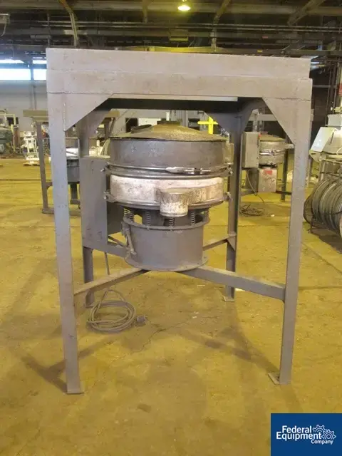 Used SWECO 30" Sweco Screen, c/s, Single Deck Circular Screeners Ohio US | Federal Equipment Company #131354