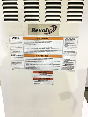 Revolv VMA4-75D36N Mobile Home Furnace 75000 BTU Natural Gas