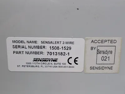 Sensidyne 7013182-1 SensAlert 2 Wire Gas Transmitter Module New
