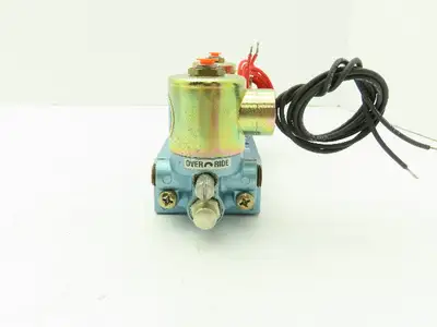 Skinner S3RRHAL3 Directional Control Valve 5-Way 3 Pos 120V Solenoid 3/8" NPT