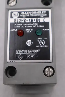 NEW ALLEN BRADLEY 802PR-XBAB1 SELF CONTAINED PROXIMITY SWITCH STK H856A