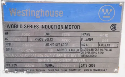USED WESTINGHOUSE -