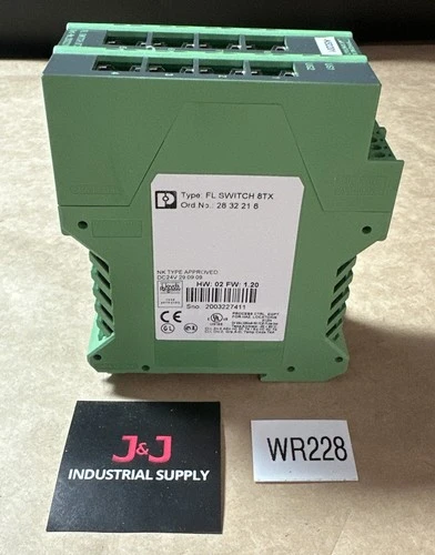 Used Phoenix Contact 2832218 PLC Ethernet Equipment Indiana US | J&J Industrial Supply #520233