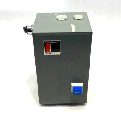 USED EATON CUTLER-HAMMER MANUAL NEMA DISCONNECT STARTER UNIT BG SERIES