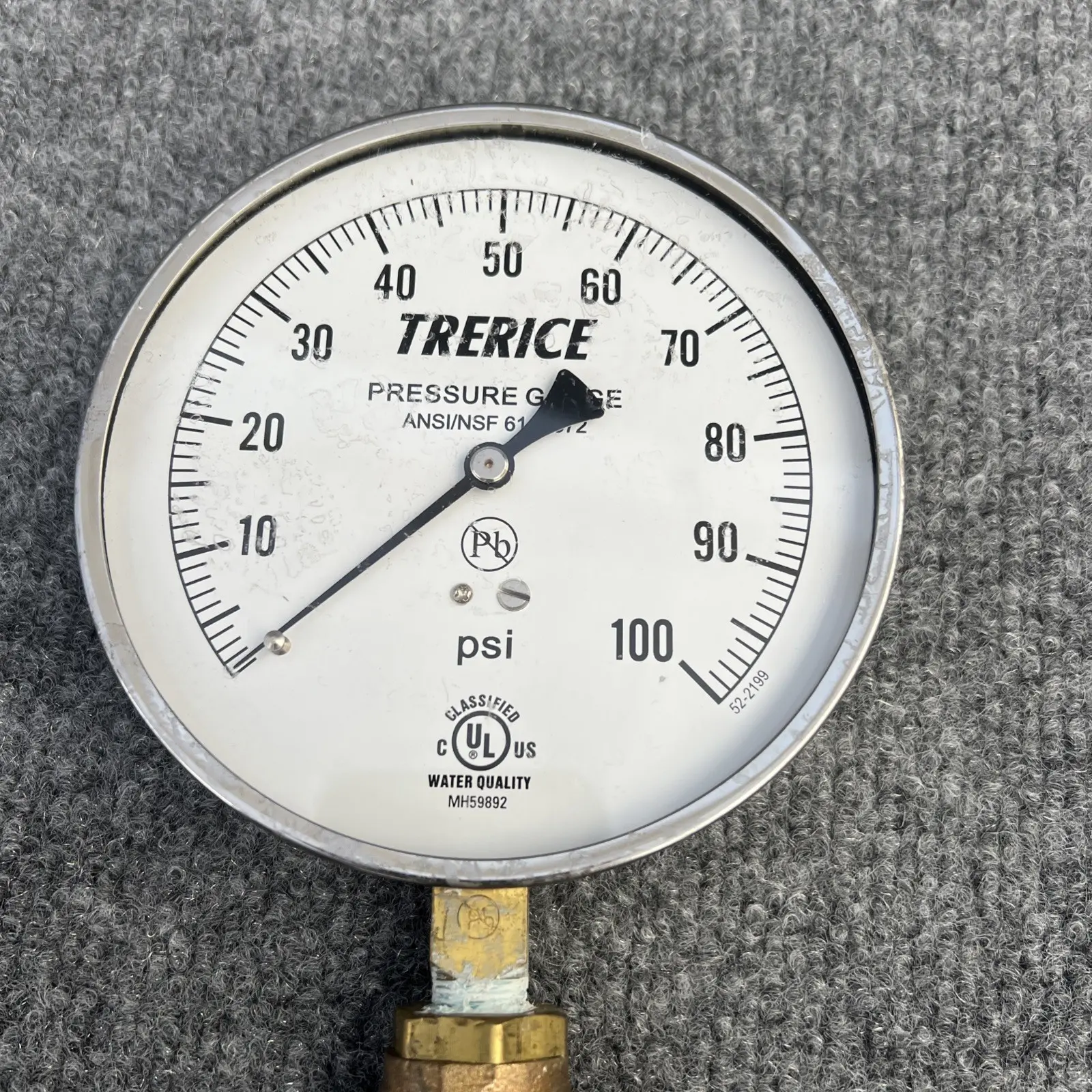Used Trerice MH59892 Temperature/Pressure California US | Davliegogo LLC #1706146