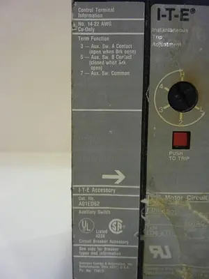 USED SIEMENS ED63A003