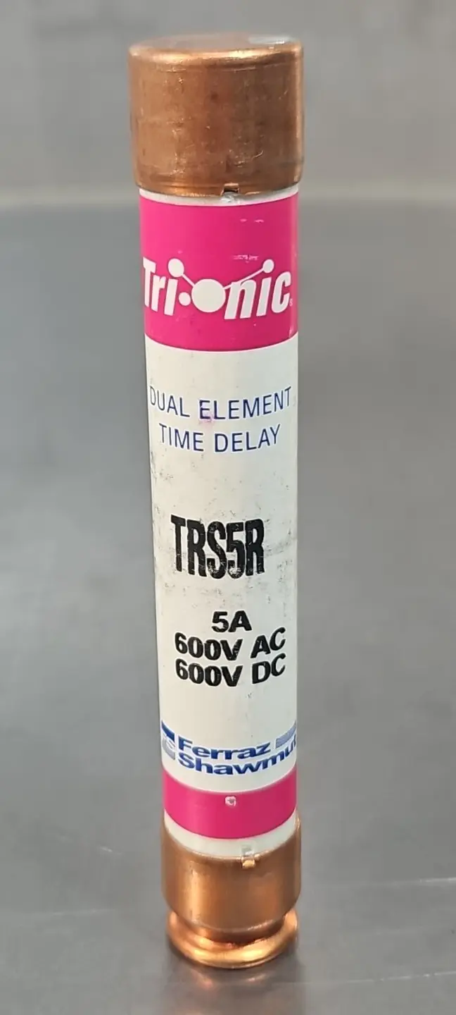 Ferraz Shawmut TRS5R Fuse 5A 600V Time Delay Loc4D10
